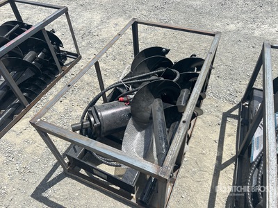 2026 Mower King SSECAG-Y Skid Steer Auger (Unused)