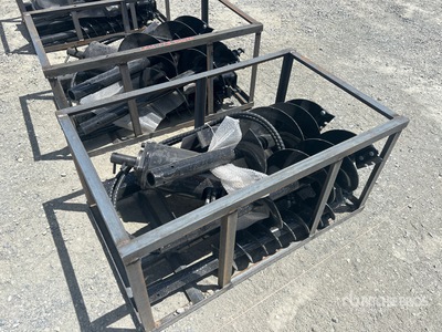 2026 Mower King SSECAG-Y Skid Steer Auger (Unused)