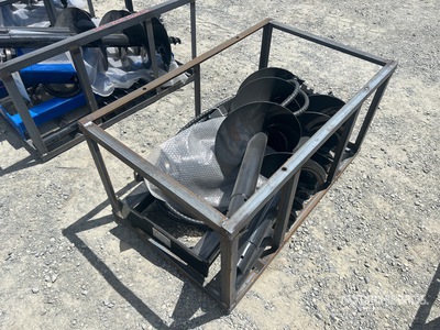 2026 Mower King SSECAG-Y Skid Steer Auger (Unused)