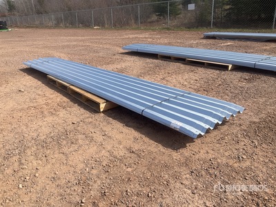 Quantity of (50) 32 in x 16 ft Metal Roofing (Unused)