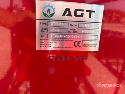 2026 AGT STSD10 3-Point & Semoir pour chargeuse à différentiel (Unused)
