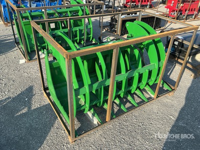 2026 AGT SRR72 72 in Skeleton Skid Steer Grapple Bucket (Unused)