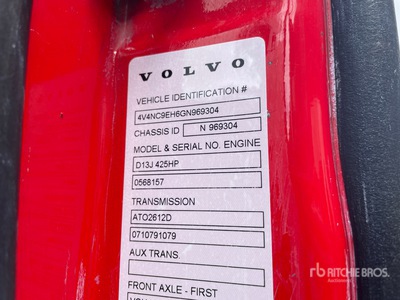 2016 Volvo VNL 6x4 T/A Day Cab Truck Tractor