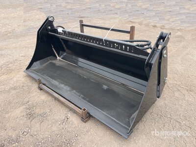 2026 GIYI GY-KH72F 72 in Multi-Purpose Skid Steer Bucket (Unused)