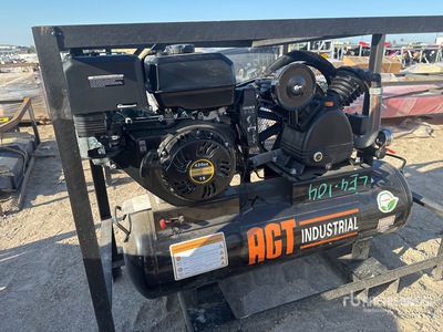 2026 AGT AC Skid-Mounted 40 gal コンプレッサー (Unused)