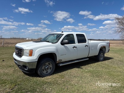 2013 GMC 2500HD 4x4 Crew Cab Ophalen