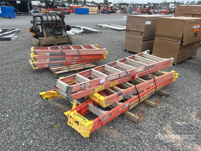 Quantity of (2) Pallets of Ladders