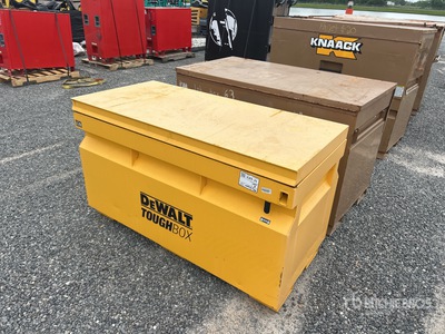 Dewalt Toughbox And Knaack Jobsite box