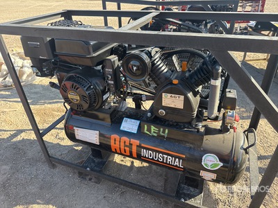 2026 AGT AC Skid-Mounted 40 gal コンプレッサー (Unused)