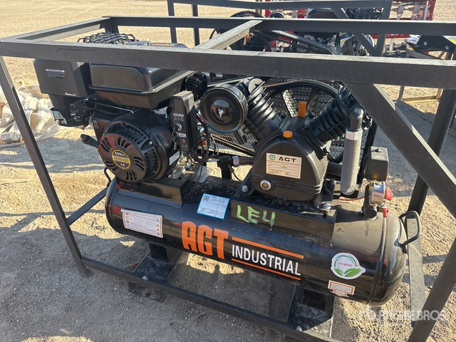 2026 AGT AC Skid-Mounted 40 gal Air Compressor (Unused)