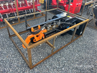 2026 Mower King ECSSCT72 36 in スキッドステア トレンチャー (Unused)