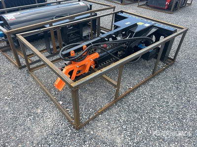 2026 Mower King ECSSCT72 48 in スキッドステア トレンチャー (Unused)