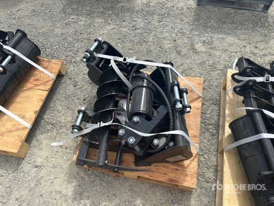 Quantity of (6) 2026 AGT 12EX-SET6 Mini Excavator Attachments (Unused)