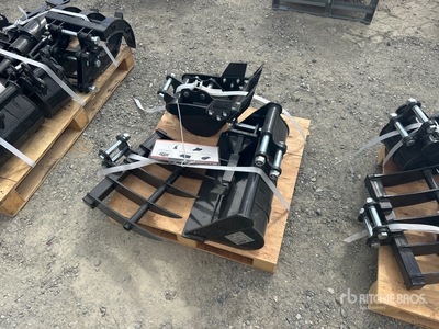 Quantity of (5) 2026 AGT 12EX-SET5 Mini Excavator Attachments (Unused)