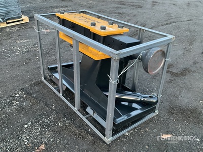 2026 AGT PD750-PZ Skid Steer Post Pounder Skid Steer Post Driver (Unused)