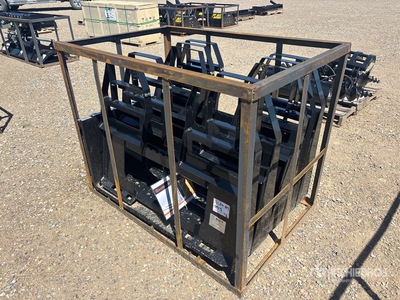 Quantity of (5) 2026 AGT SSCPF42-2200-WFF 42 in Skid Steer Forks (Unused)
