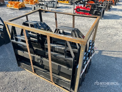 Quantity of (5) 2026 AGT SSCPF48-6600-WFF 48 in Fourches pour chargeuse à différentiel (Unused)