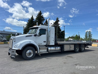 2020 Kenworth T880 6x4 Sleeper Autocarro con pianale rollback