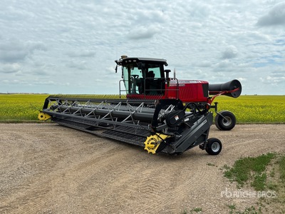 Massey Ferguson WR9740 36 ft Swather Windrower
