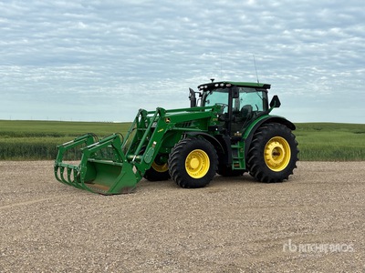 2015 John Deere 6140R 4WD Tractor