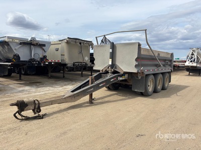 2023 Renn SL1700 17 ft Tri/A Pup Dump Trailer