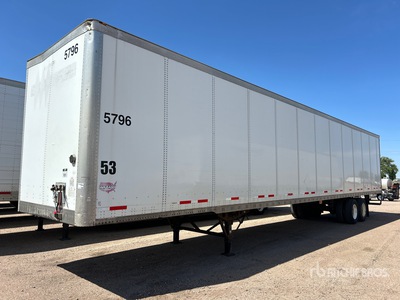 2014 Wabash Dura-Plate 53 ft x 102 in T/A Van Trailer