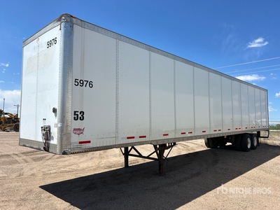 2015 Wabash DVCVHPC 53 ft x 102 in T/A Van Trailer