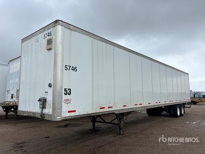 2014 Wabash Dura-Plate 53 ft x 102 in T/A Van Trailer