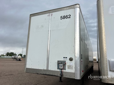 2014 Wabash 53 ft x 102 in T/A Van Trailer