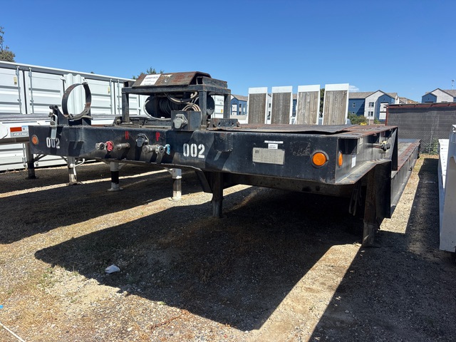 1990 Trail King TK70HTP-482 T/A Hydraulic Tail Trailer