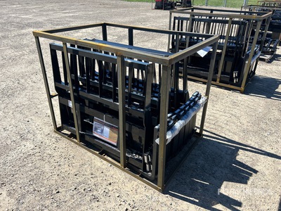 Quantity of (5) 2026 Mower King SA-100 48 in Heavy Duty Fourches pour chargeuse à différentiel (Unused)