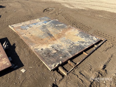 Quantity of (2) Steel Plates