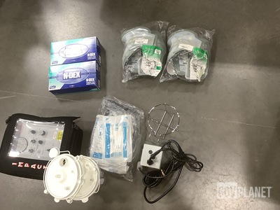 (1) Portable Aspirator, (5) Cervical Supports & Assorted Items