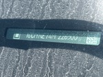 Frame Stamp Serial Number/VIN Photo