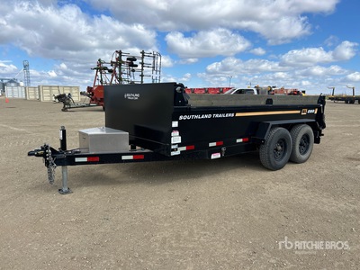 2020 Southland SL280T-14LB 14 ft T/A Dump Utility Trailer