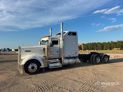 1999 Kenworth W900 6x4 Cabeza Tractora Cabina Dormitorio