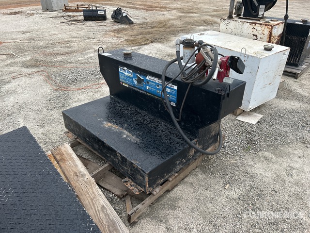 T-Shaped  100 gal Skid Mounted Steel Diesel Fuel Tank