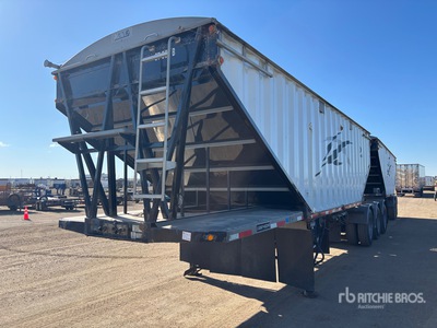 2017 Lode King 27 ft Super B-Train Lead Grain Trailer