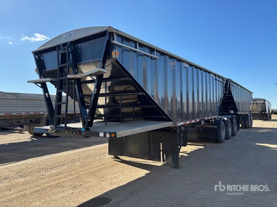 2016 Berg GT328 27 ft Super B-Train Lead Grain Trailer