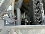 Engine with A/C Compressor