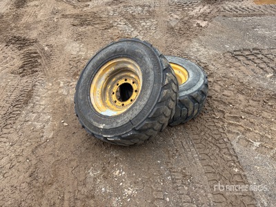 Quantity of (2) 12x16.5 Skid Steer إطارات المعدات