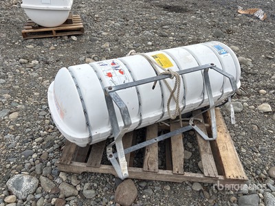 2025 Survitec Group 25 Person Survival Raft w/Mounting Cradle