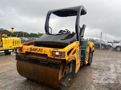 Sakai SW770HF Double Drum Roller