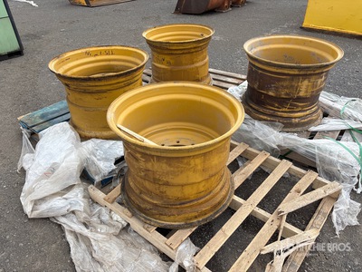 Quantity of (4) Rims - Fits Caterpillar CS56