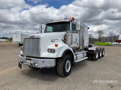 2007 Western Star 4900 8x6 Cabeza Tractora Cabina Dormitorio