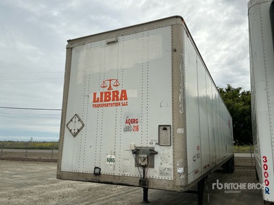 2007 Wabash DVCVHPC 53 ft x 102 in Sliding T/A Remolque de furgoneta