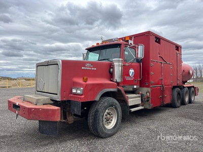 2007 Western Star 8x6 Fuel & Lube Truck (Inoperable)