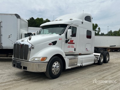 2008 Peterbilt 387 6x4 Tracteur Routier Couchette