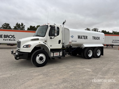 2019 Freightliner M2 106 4000 gal 6x4 Water Truck