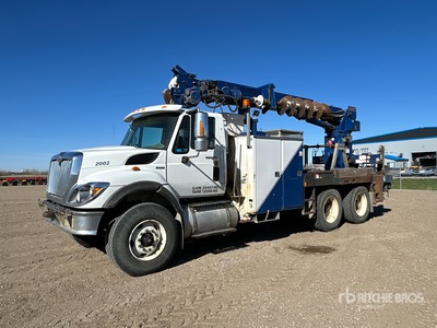2010 Terex Telelect XL 4047 on 2011 International 7500 6x4 Digger Derrick Truck